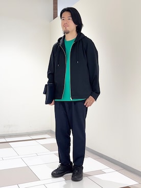 及川さん(メンズ・170cm)の夏コーディネート