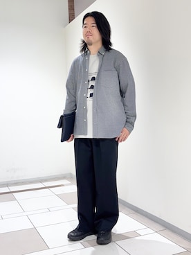 及川さん（メンズ・170cm）の夏コーディネート