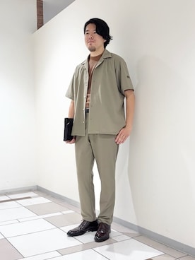 及川さん（メンズ・170cm）の秋コーディネート