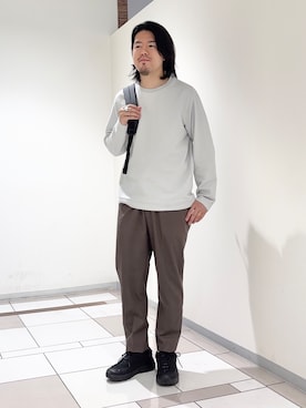 及川さん(メンズ・170cm)の春コーディネート
