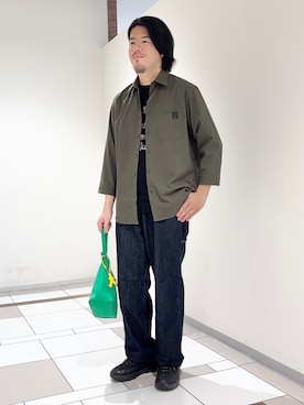 及川さん(メンズ・170cm)の夏コーディネート