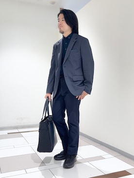 及川さん(メンズ・170cm)の秋コーディネート