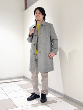 及川さん(メンズ・170cm)の冬コーディネート
