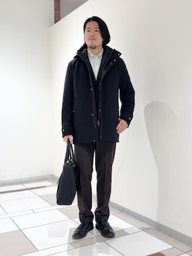 及川さん(メンズ・170cm)の冬コーディネート