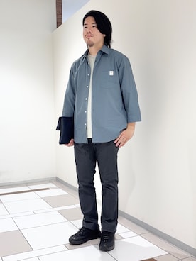 及川さん(メンズ・170cm)の夏コーディネート