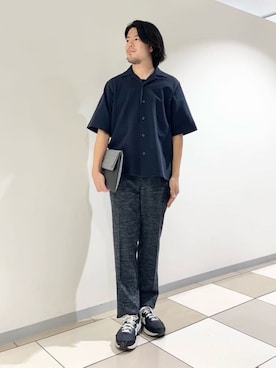 及川さん(メンズ・170cm)の夏コーディネート