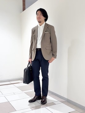 及川さん(メンズ・170cm)の秋コーディネート