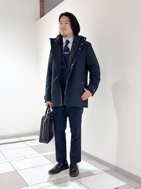 及川さん（メンズ・170cm）の冬コーディネート