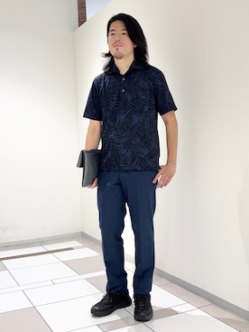 及川さん(メンズ・170cm)の夏コーディネート