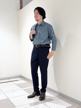 及川さん(メンズ・170cm)の秋コーディネート