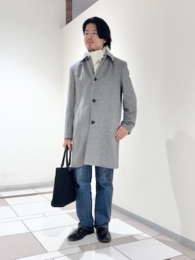 及川さん（メンズ・170cm）の冬コーディネート