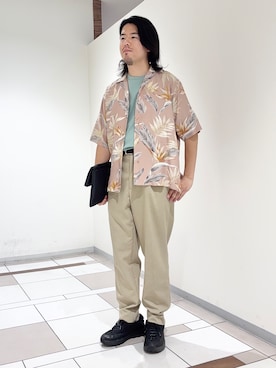 及川さん（メンズ・170cm）の夏コーディネート