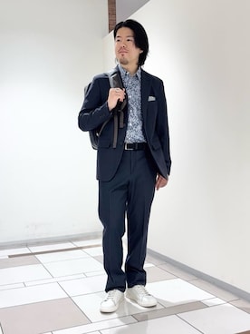 及川さん(メンズ・170cm)の冬コーディネート