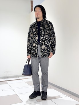 及川さん(メンズ・170cm)の秋コーディネート