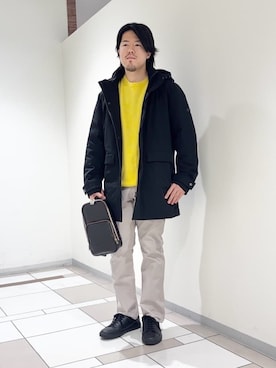 及川さん（メンズ・170cm）の冬コーディネート