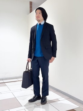 及川さん(メンズ・170cm)の冬コーディネート