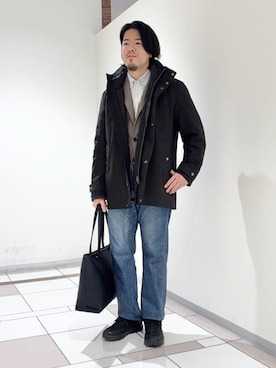 及川さん(メンズ・170cm)の冬コーディネート