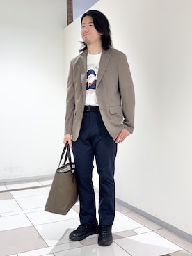 及川さん(メンズ・170cm)の夏コーディネート
