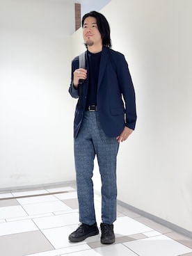及川さん(メンズ・170cm)の秋コーディネート