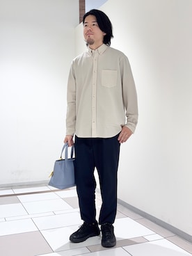 及川さん(メンズ・170cm)の夏コーディネート