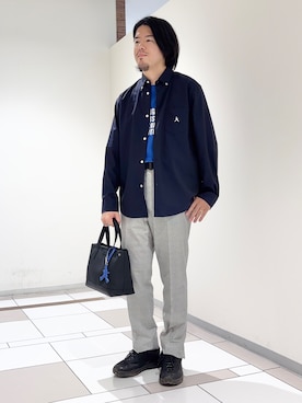 及川さん(メンズ・170cm)の夏コーディネート