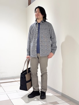 及川さん(メンズ・170cm)の春コーディネート