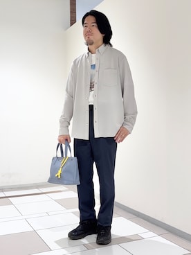 及川さん(メンズ・170cm)の夏コーディネート