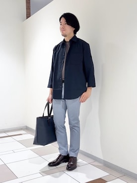 及川さん(メンズ・170cm)の秋コーディネート
