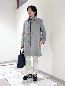 及川さん(メンズ・170cm)の冬コーディネート