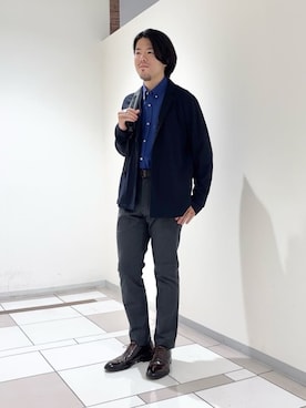 及川さん(メンズ・170cm)の秋コーディネート