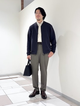 及川さん(メンズ・170cm)の秋コーディネート
