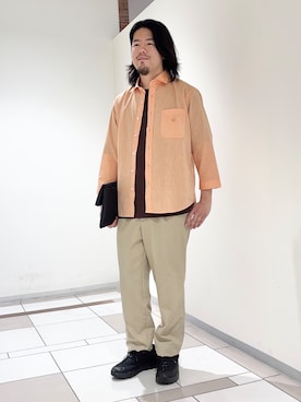 及川さん（メンズ・170cm）の夏コーディネート