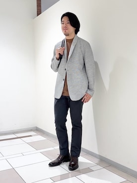 及川さん(メンズ・170cm)の秋コーディネート