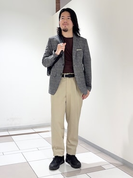 及川さん（メンズ・170cm）の夏コーディネート
