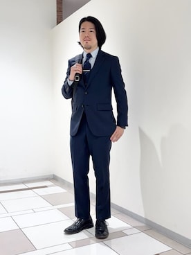 及川さん（メンズ・170cm）の冬コーディネート