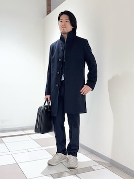 及川さん(メンズ・170cm)の冬コーディネート