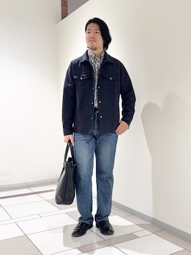及川さん(メンズ・170cm)の秋コーディネート