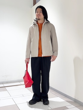 及川さん(メンズ・170cm)の春コーディネート