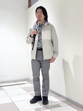 及川さん(メンズ・170cm)の春コーディネート