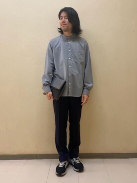 及川さん（メンズ・170cm）の秋コーディネート