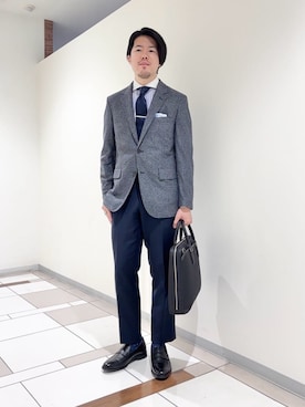 及川さん(メンズ・170cm)の春コーディネート