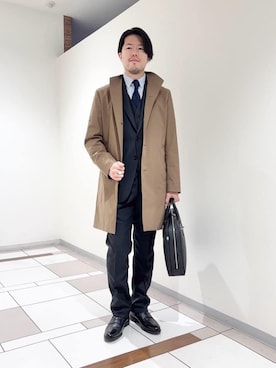 及川さん(メンズ・170cm)の春コーディネート