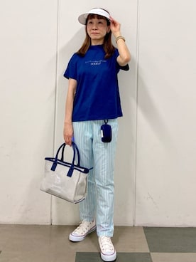 naoさん(レディース・155cm)の夏コーディネート