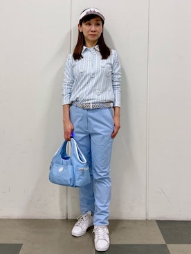 「adabat（アダバット）のアイテム」を使った、naoさん（レディース・155cm）の春コーディネート