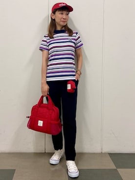 naoさん(レディース・155cm)の夏コーディネート