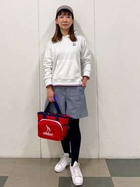 「adabat（アダバット）のアイテム」を使った、naoさん（レディース・155cm）の春コーディネート