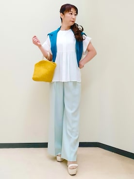 花さん(レディース・157cm)の夏コーディネート