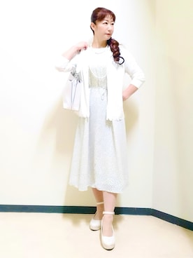 花さん(レディース・157cm)の春コーディネート
