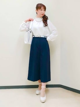 花さん（レディース・157cm）の春コーディネート