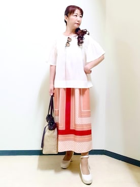 花さん(レディース・157cm)の夏コーディネート